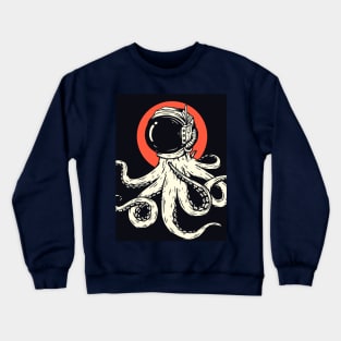 Space Octo Crewneck Sweatshirt